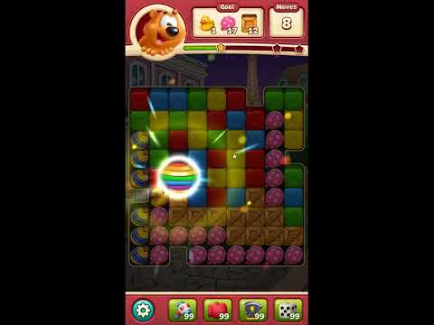 Toon Blast Level 6299 - NO BOOSTERS 🐻🐺🐱 | SKILLGAMING ✔️