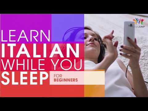 Learn Italian while you Sleep! For Beginners! Learn Italian words & phrases while sleeping! Video