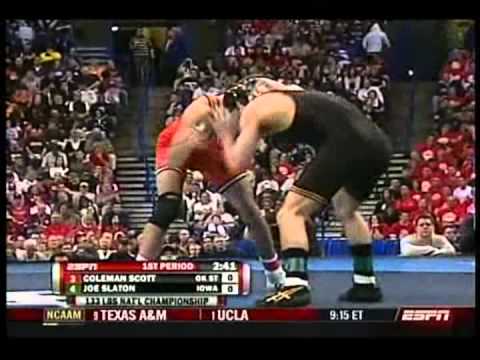 Coleman Scott vs. Joey Slaton NCAA Finals