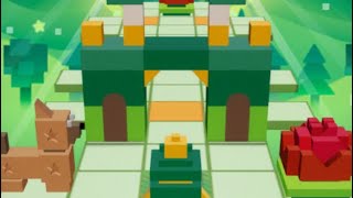 【ローリングスカイ】難関ステージ「積み木」 完 全 攻 略 (100%、全王冠、全ジェム回収)