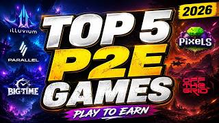 Top 5 Play-to-Earn Crypto Games in 2026 | Best Web3 Games to Earn Cryp