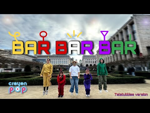 [KPOP IN PUBLIC | ONE TAKE | BELGIUM] Crayon Pop 'Bar bar bar' Teletubbies version