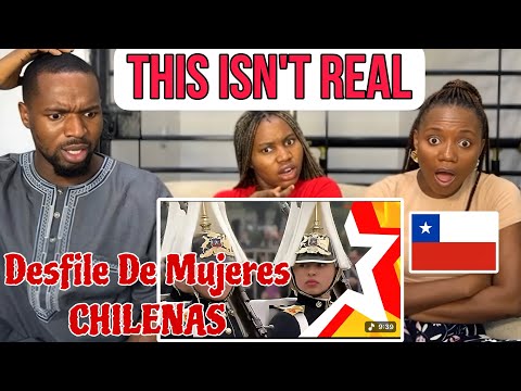 Reaction To WOMEN'S TROOPS OF CHILE 2022 ||Military Parade on the Day of Glory of the Chilean Army. 