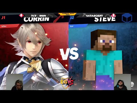 EGVS Weekly #52 Winners Semi - TCT | Rony (Corrin) Vs. Katascient (Steve) SSBU Ultimate Tournament