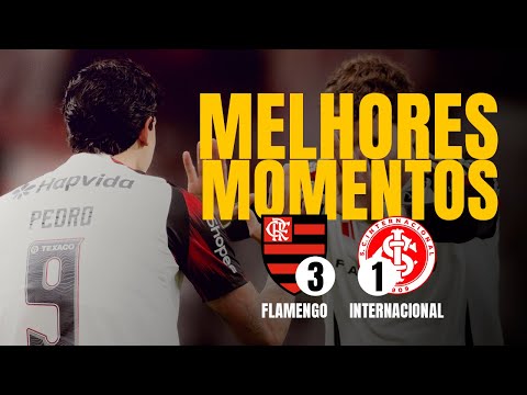 FLAMENGO 3x1 Internacional | MELHORES MOMENTOS E GOLS | Brasileirão 2025