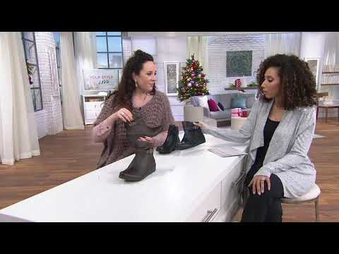 Earth Origins Leather Ankle Boots - Jane Zula on QVC