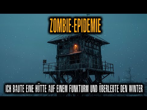 ZOMBIE-EPIDEMIE: Ich Baute Eine Kleine Hütte Auf Einem Funkturm Und Überlebte Den Ersten Winter.