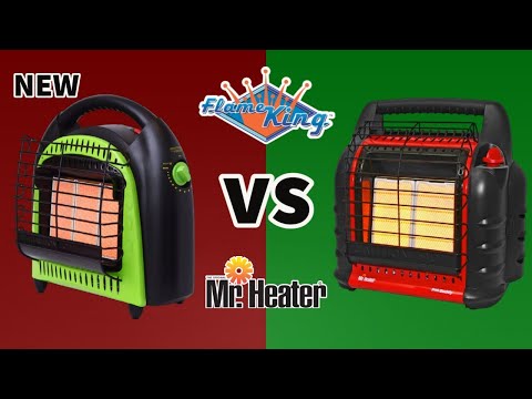 NEW Flame King Portable Propane Heaters vs Mr Heater Big Buddy & Portable Buddy