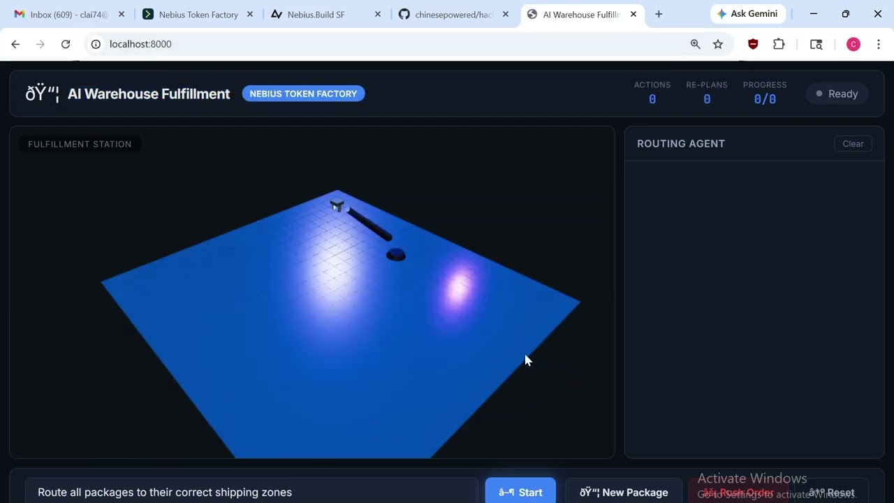 AI Warehouse Fulfillment project preview