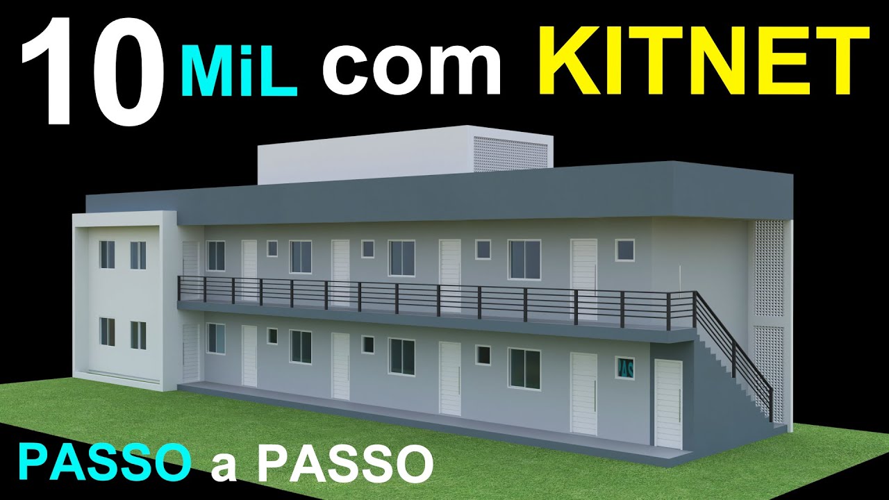 KITNET: 2 projetos para ganhar 10 Mil todo mês