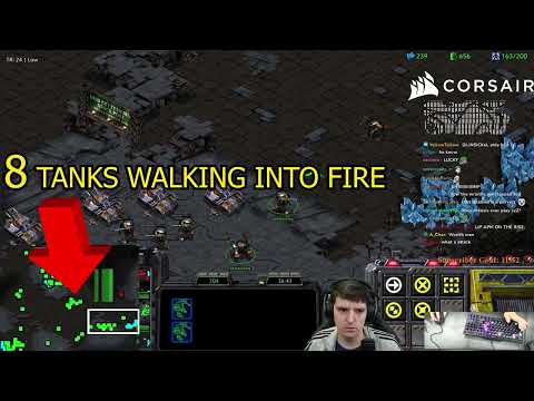 Artosis losing his TANKS and his MIND