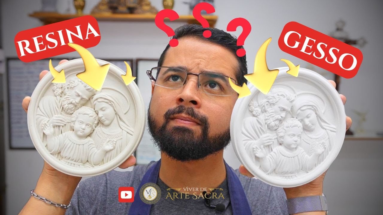 🔴 QUAL MATERIAL É MELHOR? Fabricação na Arte Sacra Com Pedro Feitas