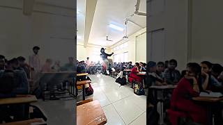 Flips in classroom 😱 #classroom #college #backflip #viral #trending #tricks #stunt #shorts