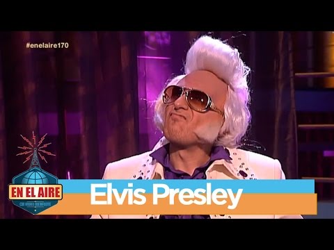 Berto Romero es Elvis: "Elvis Presley está vivito, coleando ya no" - En el aire