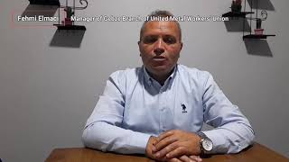 Filistin halkının grevine Türkiye'den işçi ve emekçilerin selamı