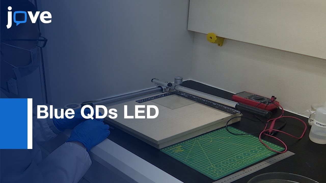 Blue QDs LED Electron Injection and Exciton Confinement | Protocol Preview