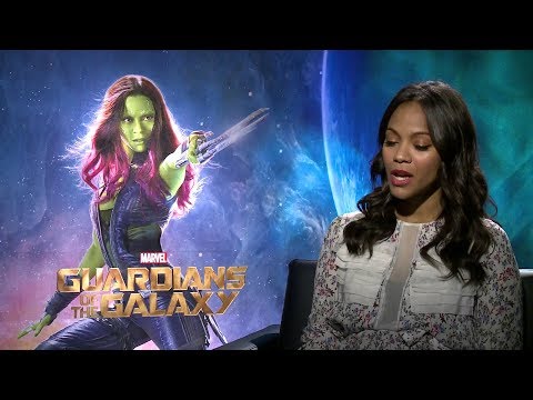 Zoe Saldana talks Gamora!
