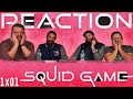 Squid Game 1x1 REACTION!! 