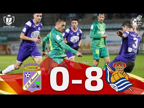 RESUMEN | CD Becerril 0-8 Real Sociedad de Fútbol | Copa del Rey