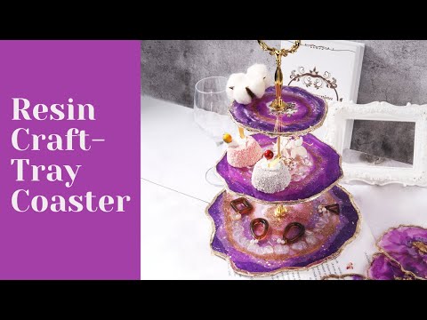 How To Make a Stylish Decorative Tray Jewelry Holder Tutorial