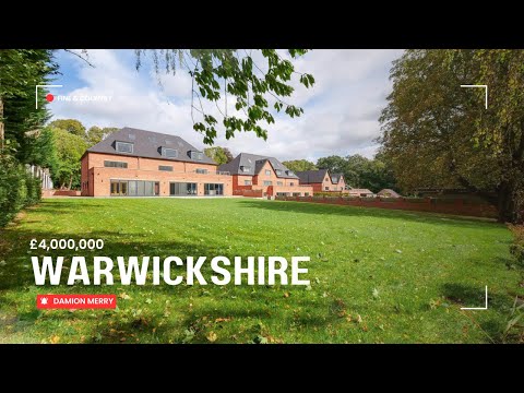 4.000.000 £ teure Villa mit 10 Schlafzimmern in Warwickshire.