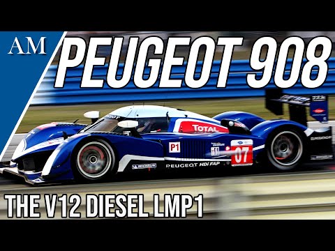 THE CAR WITH THE V12 DIESEL! The Story of the Peugeot 908 (2007-2011)