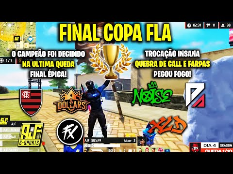 É CAMPEÃOO! FLAMENGO DOLLARS AJF FLUXO FAZ O P QUEBRA DE CALL FARPAS! PEGOU FOGO FINAL COPA FLA!