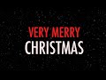 Very Merry Christmas // SING ALONG Lyric Video of Kids Worship Children's ministry VBS and Church
