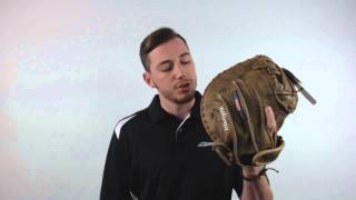 Video thumbnail: Nokona Banana Tan Fastpitch Series: BTF-3250 Catcher's Mitt
