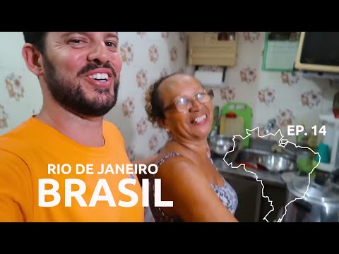 Comida de RUA - FAVELA DA ROCINHA e FEIJOADA no MORRO DA PROVIDÊNCIA- ft MARK WIENS