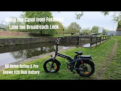 Along Canal from Foxholes Lane too Broadreach Lock in 4k