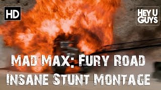 Mad Max: Fury Road Insane Stunt Montage (Behind the Scenes) video