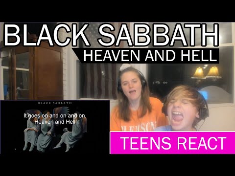 Teens Reaction - Black Sabbath ( Heaven And Hell )