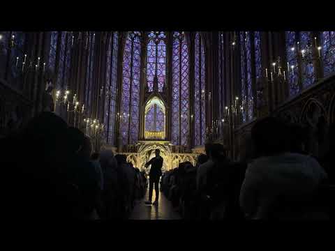 CLASSIK ENSEMBLE A LA SAINTE CHAPELLE DE PARIS: Extrait des "Quatre saisons"-VIVALDI