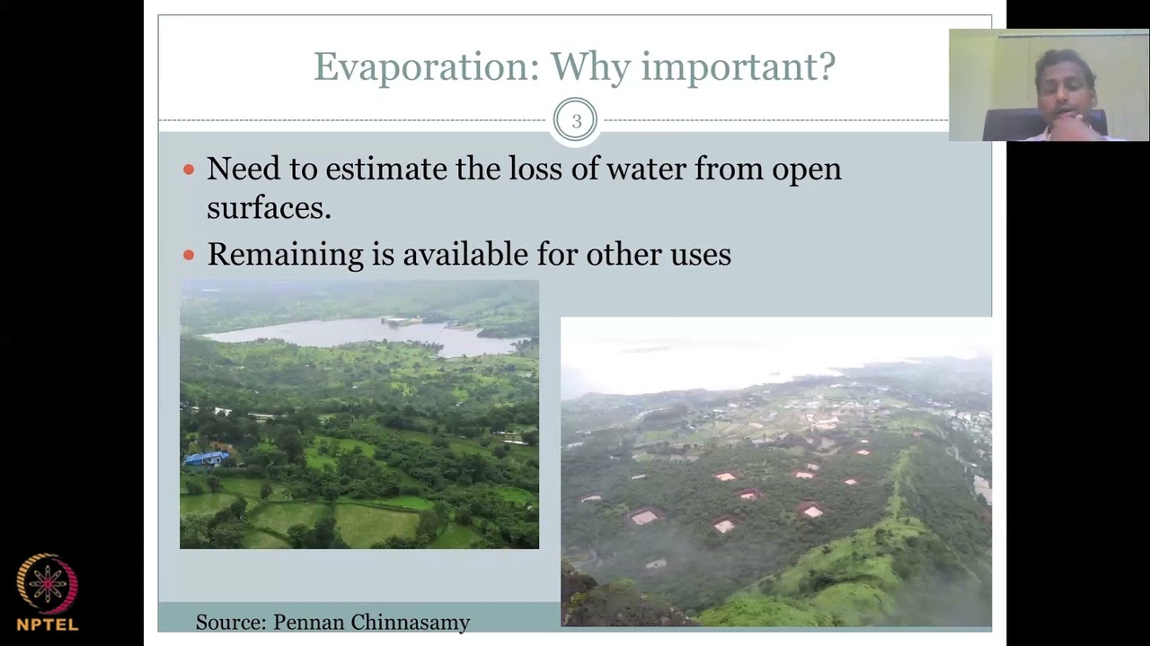 Lecture 8: Key Hydrological Parameters 1 Part - 3