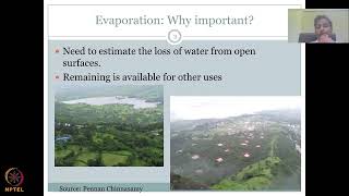 Lecture 8: Key Hydrological Parameters 1 Part - 3