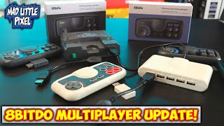 How To Use 5 Wireless 8Bitdo Controllers On The TurboGrafx-16 Mini With The Multitap & USB Extenders