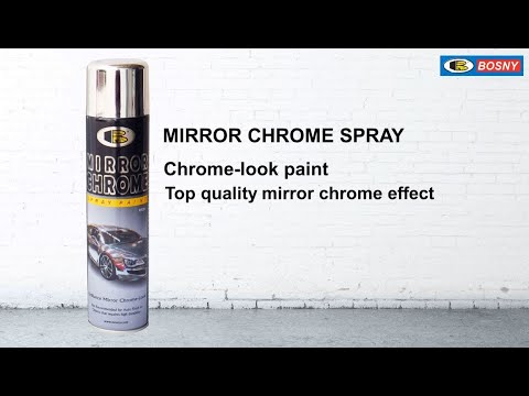 Diapositiva 3 - BOSNY PINTURA EN SPRAY CROMO ESPEJO (MIRROR CHROME) SB-CHROME (vídeo)