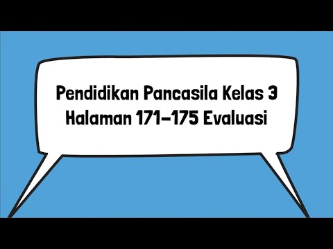 Kunci Jawaban Pendidikan Pancasila Kelas 3 Halaman 171 172 173 174 175 Evaluasi Kurikulum Merdeka