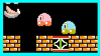 Nuts & Milk (Famicom, 1984) — 1P Game A: Full 50-Round Session — Old Video 🌰🥛🎮