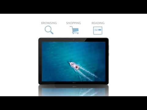 Huawei MediaPad T5 Tablet with 10.1'' IPS FHD Display, Octa Core, Dual Harman Kardon -Tuned Speakers