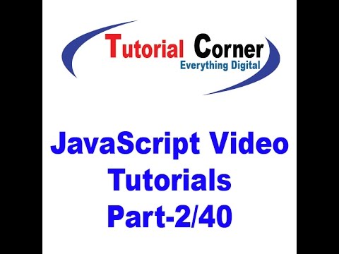 Javascript Video Tutorial 2 Comments And Statements