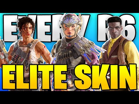 EVERY ELITE SKIN MVP ANIMATION in SIEGE X!