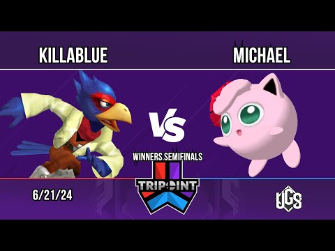 Tripoint Smash 239 - Winners Semifinals - Killablue(Falco) Vs. Michael(Jigglypuff)
