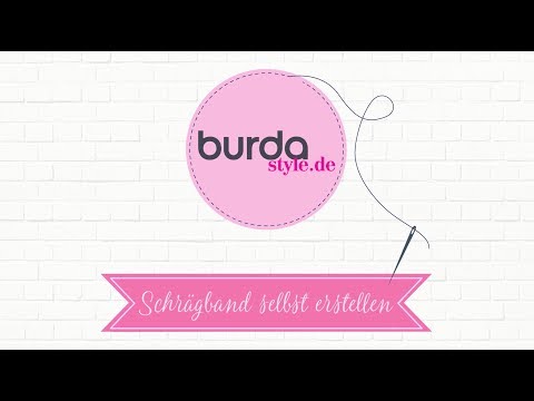 Wie erstelle ich ein Schrägband selbst?