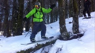 preview picture of video 'Film Gopro 2014 Hors Piste à La Bresse, Ski, Snow et Gamelles!'