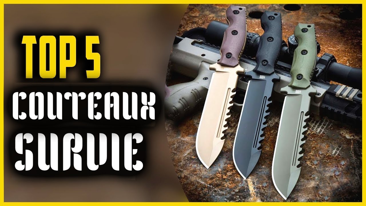 TOP 5 : Couteaux de survie 2023