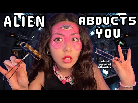 ASMR Alien Abduction | Mouth Sounds, Medical Roleplay & personal attention