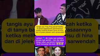 Download lagu ayu Ting Ting menangis melihat #rubenonsu #sarwendah mp3 Download lagu ayu Ting Ting menangis melihat #rubenonsu #sarwendah mp3