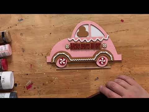 Gingerbread Car DIY Kit